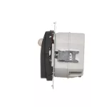 Simon 54 WMDO-SCA141-049 Oprawa oświetleniowa LED biały. z czujnikiem , 14 V DC, 0,64 W, białe zimne 5700K; czarny !Wymagany zasilacz 14V