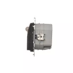 Simon 54 WMDO-SC14x1-049 Oprawa oświetleniowa LED z czujnikiem ruchu , 14 V DC, 0.78 W, białe ciepłe 3000K; czarny !Wymagany zasilacz 14V