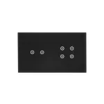 Simon 54 Touch WMDZ-01118S-073 Panel dotykowy S54 Touch, 2 moduły, 2 pola dotykowe poziome + 4 pola dotykowe, zastygła lawa