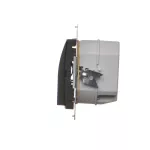 Simon 54 WMDO-SAxxx1-049 Oprawa oświetleniowa LED, 230 V AC, 1.1 W, białe zimne 5700K; czarny