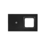 Simon 54 Touch WMDZ-01108S-073 Panel dotykowy S54 Touch, 2 moduły, 1 pole dotykowe + 1 otwór na osprzęt S54, zastygła lawa