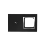 Simon 54 Touch WMDZ-01108S-074 Panel dotykowy S54 Touch, 2 moduły, 1 pole dotykowe + 1 otwór na osprzęt S54, księżycowa lawa