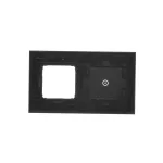 Simon 54 Touch WMDZ-01108S-074 Panel dotykowy S54 Touch, 2 moduły, 1 pole dotykowe + 1 otwór na osprzęt S54, księżycowa lawa