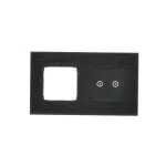 Simon 54 Touch WMDZ-01109S-073 Panel dotykowy S54 Touch, 2 moduły, 2 pola dotykowe poziome + 1 otwór na osprzęt S54, zastygła lawa