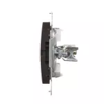 Simon 54 WMDE-011000-046 Gniazdo ekwipotencjalne pojedyncze (moduł); brąz mat