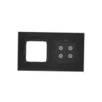 Simon 54 Touch WMDZ-01111S-074 Panel dotykowy S54 Touch, 2 moduły, 4 pola dotykowe + 1 otwór na osprzęt S54, księżycowa lawa