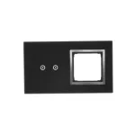 Simon 54 Touch WMDZ-01109S-074 Panel dotykowy S54 Touch, 2 moduły, 2 pola dotykowe poziome + 1 otwór na osprzęt S54, księżycowa lawa