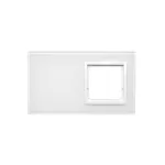 Simon 54 Touch WMDZ-01110S-070 Panel dotykowy S54 Touch, 2 moduły, 2 pola dotykowe pionowe + 1 otwór na osprzęt S54, biała perła