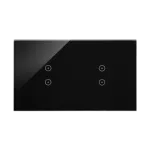 Simon 54 Touch WMDZ-01119S-073 Panel dotykowy S54 Touch, 2 moduły, 2 pola dotykowe pionowe + 2 pola dotykowe pionowe, zastygła lawa