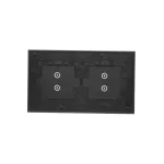 Simon 54 Touch WMDZ-01119S-073 Panel dotykowy S54 Touch, 2 moduły, 2 pola dotykowe pionowe + 2 pola dotykowe pionowe, zastygła lawa