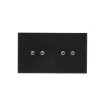 Simon 54 Touch WMDZ-01116S-073 Panel dotykowy S54 Touch, 2 moduły, 2 pola dotykowe poziome + 2 pola dotykowe poziome, zastygła lawa