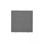 Simon 55 WMDZ-612xxx-116 Zaślepka ramki bez mostka – mocowanie tylko na zatrzask do ramki; Grafitowy mat