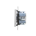 Simon 55 WMDL-01032X-114 Przycisk poczwórny (moduł) 10 AXm, 250 V~, szybkozłącza; Jasnoszary mat