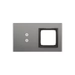 Simon 54 Touch WMDZ-01110S-072 Panel dotykowy S54 Touch, 2 moduły, 2 pola dotykowe pionowe + 1 otwór na osprzęt S54, burzowa chmura