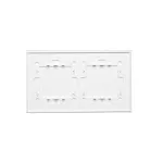 Simon 54 Touch WMDZ-01114S-070 Panel dotykowy S54 Touch, 2 moduły, 1 pole dotykowe + 2 pola dotykowe pionowe, biała perła