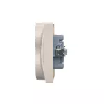 Simon 54 WMDW-12211N-011AB Gniazdo Schuko z przesłonami podwójne 16A, 250V~, zaciski śrubowe; antybakteryjny biały