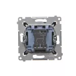 Simon 54 WMDL-050x2x-049 Łącznik świecznikowy (moduł) 16AX, 250V~, zaciski śrubowe; czarny