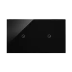 Simon 54 Touch WMDZ-01112S-073 Panel dotykowy S54 Touch, 2 moduły, 1 pole dotykowe + 1 pole dotykowe, zastygła lawa