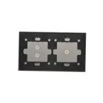 Simon 54 Touch WMDZ-01114S-071 Panel dotykowy S54 Touch, 2 moduły, 1 pole dotykowe + 2 pola dotykowe pionowe, srebrna mgła