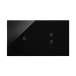 Simon 54 Touch WMDZ-01114S-073 Panel dotykowy S54 Touch, 2 moduły, 1 pole dotykowe + 2 pola dotykowe pionowe, zastygła lawa