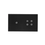 Simon 54 Touch WMDZ-01115S-073 Panel dotykowy S54 Touch, 2 moduły, 1 pole dotykowe + 4 pola dotykowe, zastygła lawa