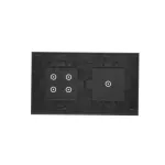 Simon 54 Touch WMDZ-01115S-073 Panel dotykowy S54 Touch, 2 moduły, 1 pole dotykowe + 4 pola dotykowe, zastygła lawa