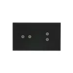 Simon 54 Touch WMDZ-01117S-073 Panel dotykowy S54 Touch, 2 moduły, 2 pola dotykowe poziome + 2 pola dotykowe pionowe, zastygła lawa