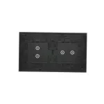 Simon 54 Touch WMDZ-01117S-073 Panel dotykowy S54 Touch, 2 moduły, 2 pola dotykowe poziome + 2 pola dotykowe pionowe, zastygła lawa