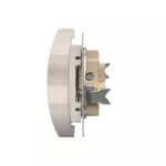 Simon 54 Nature WMDW-0020NM-011 Gniazdo wtyczkowe bez uziemienia z przesłonami podwójne do ramek NATURE (moduł) 16A, 250V~, zaciski śrubowe; biały