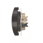 Simon 54 Nature WMDW-0020NM-046 Gniazdo wtyczkowe bez uziemienia z przesłonami podwójne do ramek NATURE (moduł) 16A, 250V~, zaciski śrubowe; brąz mat