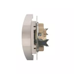 Simon 54 Nature WMDW-0021NM-011 Gniazdo wtyczkowe z uziemieniem z przesłonami podwójne do ramek NATURE (moduł) 16A, 250V~, zaciski śrubowe; biały