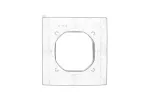 Simon 54 Nature WMDZ-91xxxN-001 Uszczelka IP44 do ramki 1-krotnej NATURE