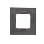 Simon 54 Nature WMDZ-0110xS-074 Ramka 1-krotna Nature-Szkło, KSIĘŻYCOWA LAWA, IP20/IP44 (IP44-należy zastosować uszczelkę ramki DUN1)