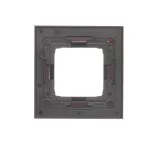 Simon 54 Nature WMDZ-0110xS-089 Ramka 1-krotna Nature-Szkło, KUSZĄCA ŚLIWKA, IP20/IP44 (IP44-należy zastosować uszczelkę ramki DUN1)