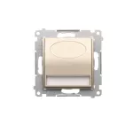 Simon 54 WMDO-Sxxxx1-044 Oprawa oświetleniowa LED, 230 V AC, 1.1 W, białe ciepłe 3000K; szłoty mat