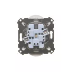 Simon 55 WMDW-00210N-114 Gniazdo wtyczkowe podwójne z uziemieniem z przesłonami (moduł) 16 A, 250 V~, szybkozłącza; Jasnoszary mat