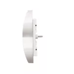 Simon 55 WMDW-P01311-111 Pokrywa gniazda wtyczkowego podwójnego do: SGZ2CM; Biały mat