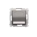 Simon 54 WMDO-Sxxxx1-048 Oprawa oświetleniowa LED, 230 V AC, 1.1 W, białe ciepłe 3000K; antracyt