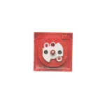 Simon 54 WMDW-P0121x-022 Pokrywa gniazda do wersji IP44 z przesłonami; czerwona Wymagana uszczelka IP44 do ramki