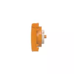 Simon 54 WMDW-P0121x-032 Pokrywa gniazda do wersji IP44 z przesłonami; pomarańczowa Wymagana uszczelka IP44 do ramki