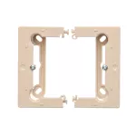 Simon Basic Neos WMYZ-22xNxx-9012 Puszka natynkowa pojedyncza, składana do ramek Basic NEOS. Głębokość 40 mm. (1 szt. PSCS/.. = 2 elementy); beż
