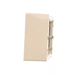 Simon Basic Neos WMYZ-22xNxx-9012 Puszka natynkowa pojedyncza, składana do ramek Basic NEOS. Głębokość 40 mm. (1 szt. PSCS/.. = 2 elementy); beż