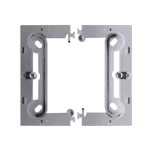 Simon Basic Neos WMYZ-22xNxx-J012 Puszka natynkowa pojedyncza, składana do ramek Basic NEOS. Głębokość 40 mm. (1 szt. PSCS/.. = 2 elementy); stal inox