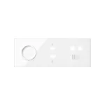 Simon 100 W100-10020317x-130 Panel 3-krotny: 1 gniazdo + 1 HDMI + 1 USB + 1 TV + 1 RJ45; biały
