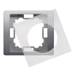 Simon Basic Neos WMYZ-04121N-J013 Ramka 1-krotna NEOS do wersji bryzgoszczelnej IP44 z uszczelką; stal inox