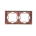 Simon Basic Neos WMYZ-04220N-W013 Ramka 2-krotna NEOS – uniwersalna poziom i pion; mahoniowy