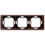 Simon Basic Neos WMYZ-04320N-E013 Ramka 3-krotna NEOS – uniwersalna poziom i pion; dębowy