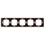 Simon Basic Neos WMYZ-04520N-E013 Ramka 5-krotna NEOS – uniwersalna poziom i pion; dębowy