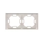 Simon Basic Neos WMYZ-04220N-Y013 Ramka 2-krotna NEOS – uniwersalna poziom i pion; tytanowy