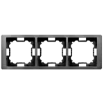 Simon Basic Neos WMYZ-04320N-Y013 Ramka 3-krotna NEOS – uniwersalna poziom i pion; tytanowy